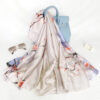 Chill Stone White Printed Scarf by Bandano Pakistan