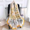 Morning Pink Printed Scarf by Bandano Pakistan