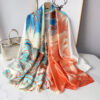 Canvas Painting Landscape Printed Scarf by Bandano Pakistan