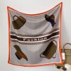 Amarantha Orange Head Scarf by Bandano Pakistan