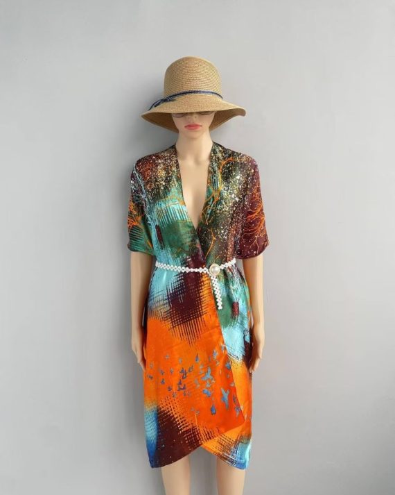 Auburn Rust Wedding Scarf by Bandano Pakistan