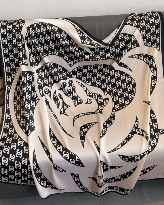 Dark Bay Printed Scarf by Bandano Pakistan