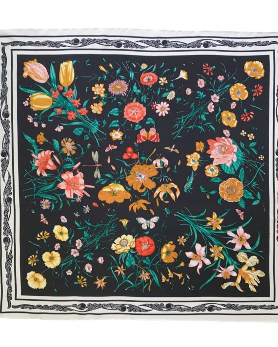 Dark Graphite Head Scarf by Bandano Pakistan