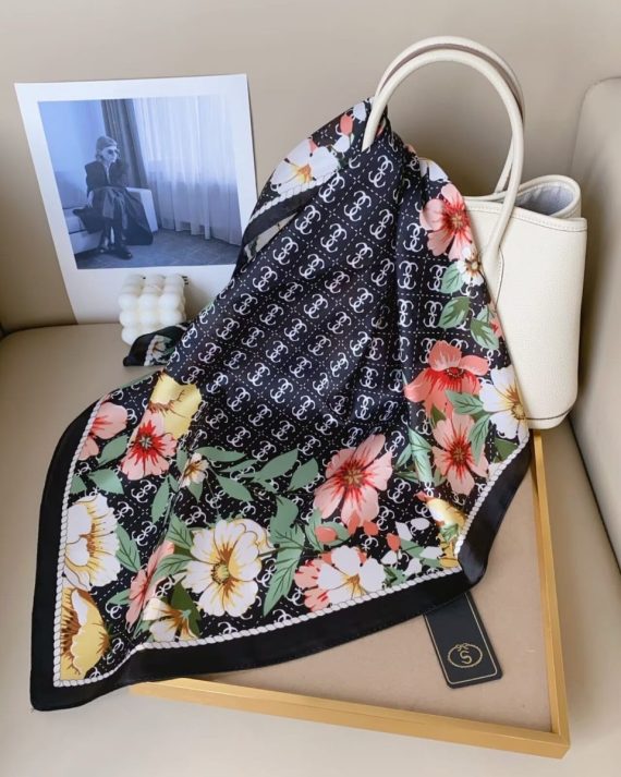 Dark Petaline Hair Scarf by Bandano Pakistan