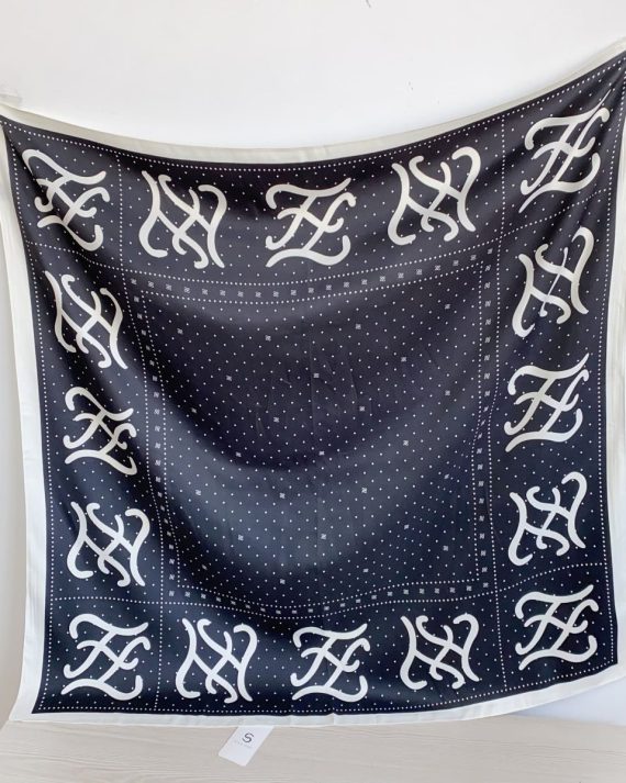 Dark Velvet Head Scarf by Bandano Pakistan