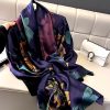Azure Cherry Pie Printed Scarf by Bandano Pakistan
