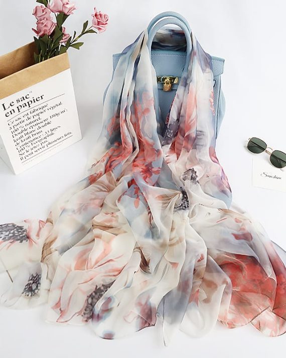 Bronco Dust Chiffon Georgette Scarf by Bandano Pakistan