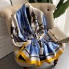 Carolina Jordy Blue Printed Scarf by Bandano Pakistan
