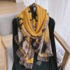 Carrot Gold Printed Scarf by Bandano Pakistan