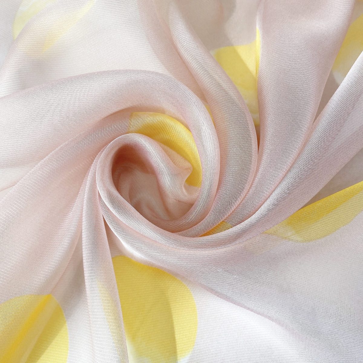 Cavern Pink Chiffon Georgette Scarf - full view
