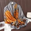 Chill Grey Printed Scarf by Bandano Pakistan