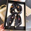Coral Black Hair Scarf by Bandano Pakistan