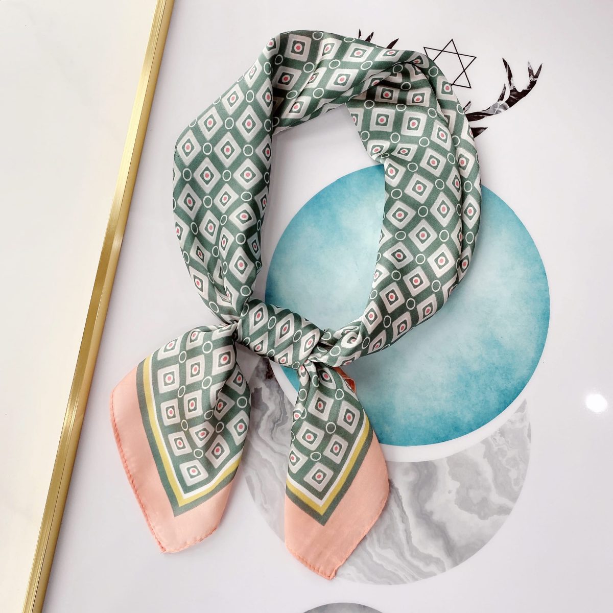 Corduroy Hair Scarf by Bandano Pakistan