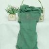 Emerald Green Crimps Lawn Cotton Turkish Hijab by Bandano Pakistan