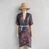 Deep Charcoal Wedding Scarf by Bandano Pakistan