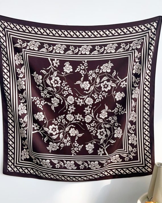 Deep Purple Head Scarf by Bandano Pakistan
