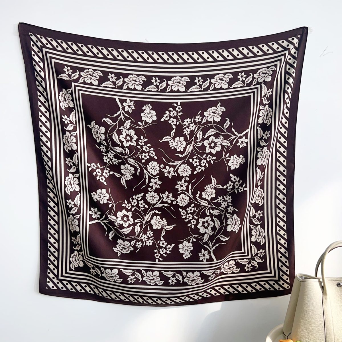 Deep Purple Head Scarf by Bandano Pakistan
