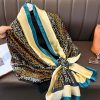 Rich Hampton Peach Printed Scarf by Bandano Pakistan