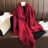 Rich Maroon Hijab Scarf by Bandano Pakistan