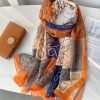 Dune Sand Chiffon Georgette Scarf by Bandano Pakistan