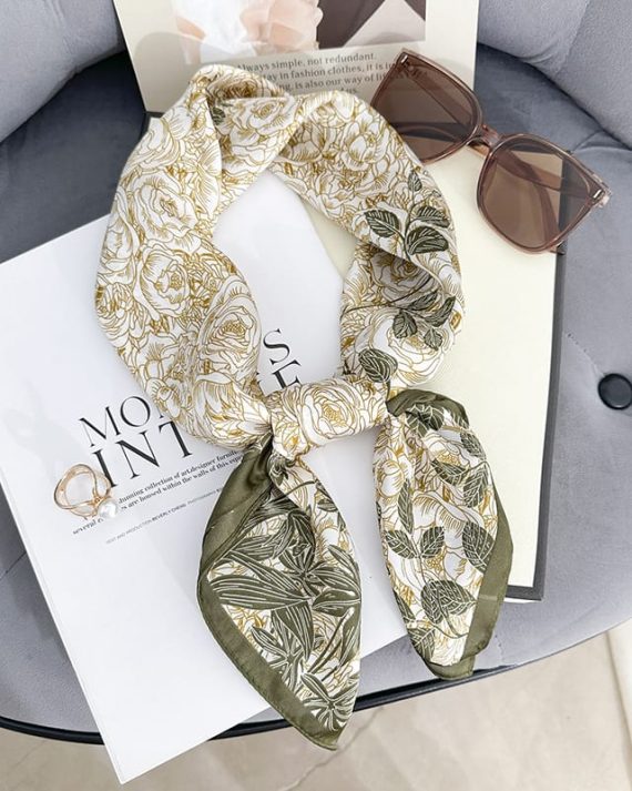 Dorado Green Hair Scarf by Bandano Pakistan