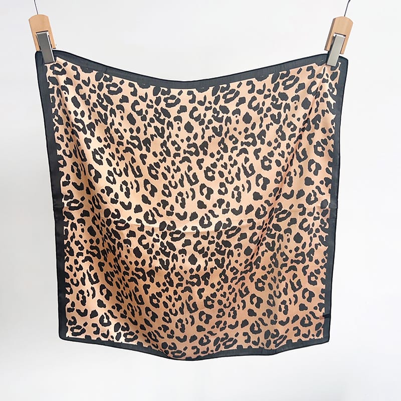 Dune Brown Hair Scarf - full view