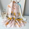 Sand Storm Pink Printed Scarf by Bandano Pakistan