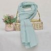 Georgette Chiffon – French Green Hijab by Bandano Pakistan