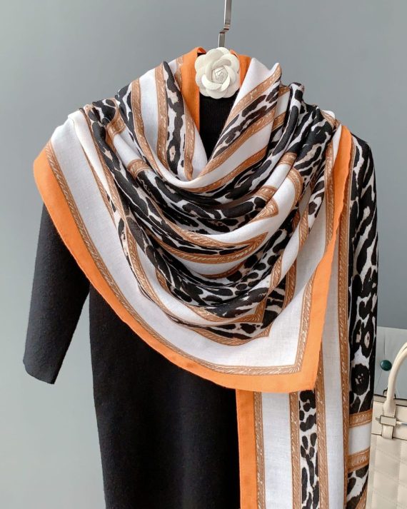 Paris Oak Printed Scarf by Bandano Pakistan