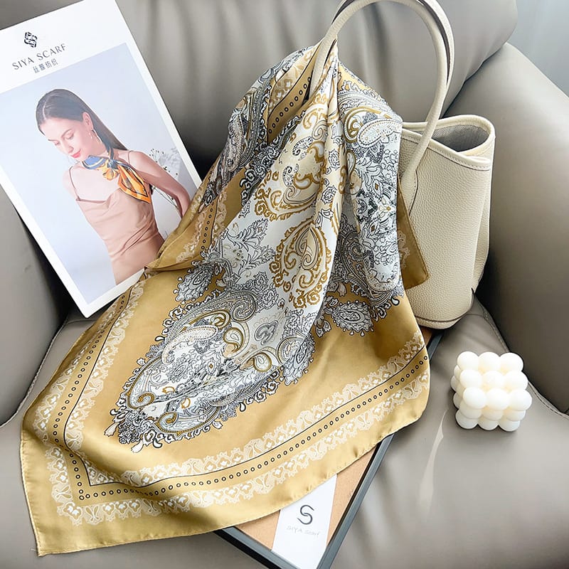 Frenchie Brown Hair Scarf by Bandano Pakistan