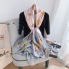 Monk Grey Printed Scarf by Bandano Pakistan