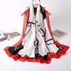 Pale White Printed Scarf by Bandano Pakistan