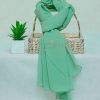Coast Leaf Georgette Chiffon Hijab by Bandano Pakistan