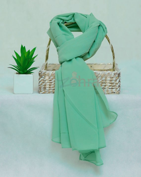 Coast Leaf Georgette Chiffon Hijab by Bandano Pakistan