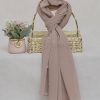 Shell Shell Georgette Chiffon Hijab by Bandano Pakistan