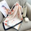 Grained White Hair Scarf by Bandano Pakistan