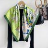 Green Fays Head Scarf by Bandano Pakistan