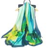 Minty Blue Printed Scarf by Bandano Pakistan