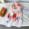 Slate Nickel Chiffon Georgette Scarf by Bandano Pakistan