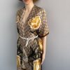 Iroko Brown Wedding Scarf by Bandano Pakistan