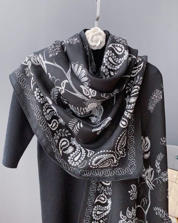 Irish Caffeine Printed Scarf by Bandano Pakistan