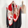 Lifeguard Red Head Scarf by Bandano Pakistan