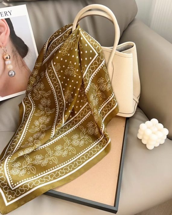 Medium Brown Hair Scarf by Bandano Pakistan