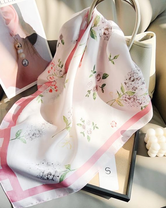 Merino Peach Hair Scarf by Bandano Pakistan