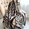 Fungi Black Printed Scarf by Bandano Pakistan