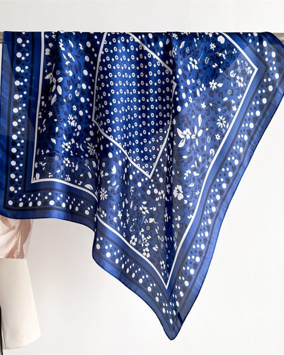 Nile Blue Hair Scarf by Bandano Pakistan