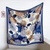 Nuite Blue Head Scarf by Bandano Pakistan