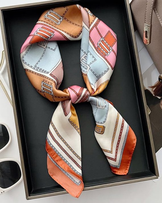 Oburn Brown Hair Scarf by Bandano Pakistan