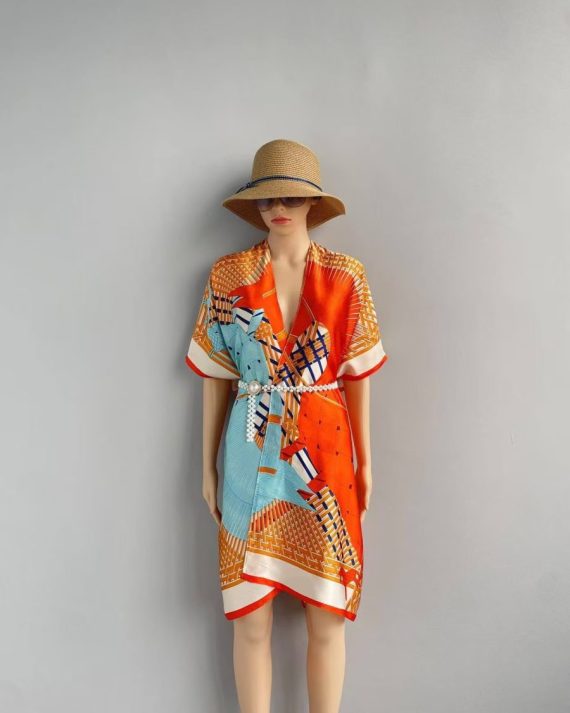 Citrus Pinch Wedding Scarf by Bandano Pakistan
