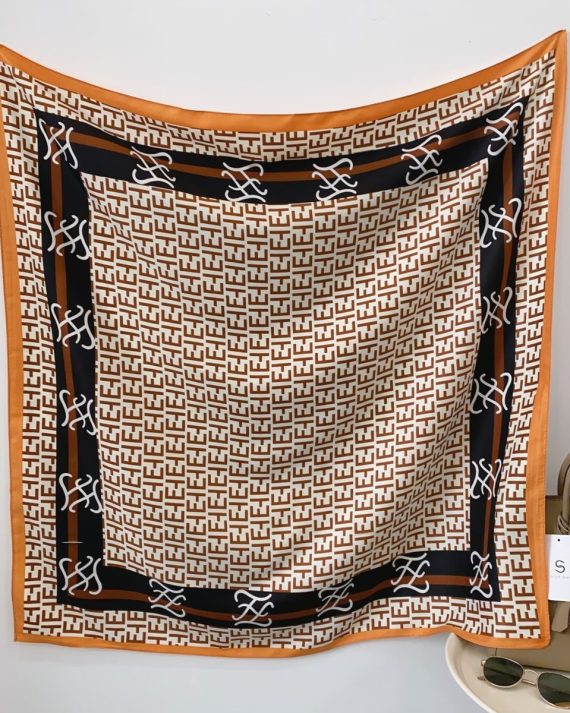 Citrus Wulfenite Head Scarf by Bandano Pakistan
